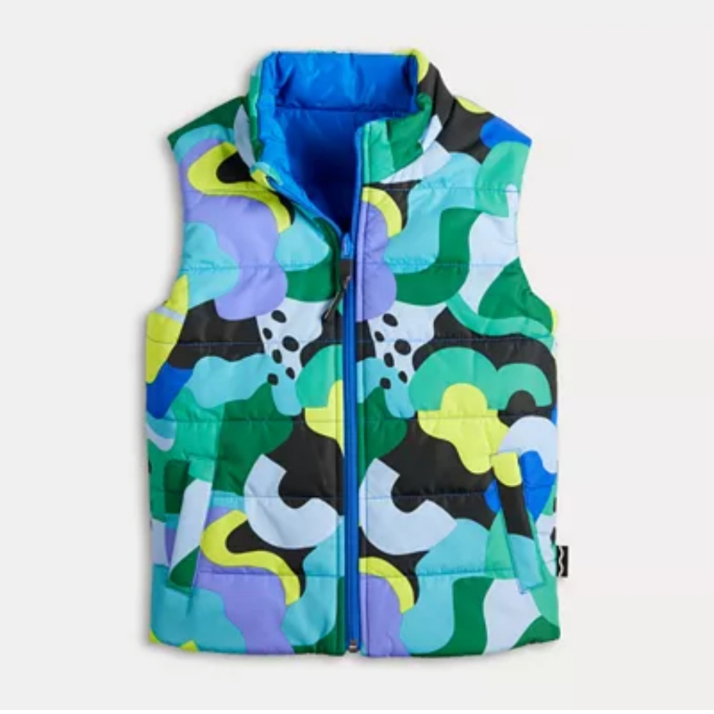 Carayola Kids reversible puffer vest